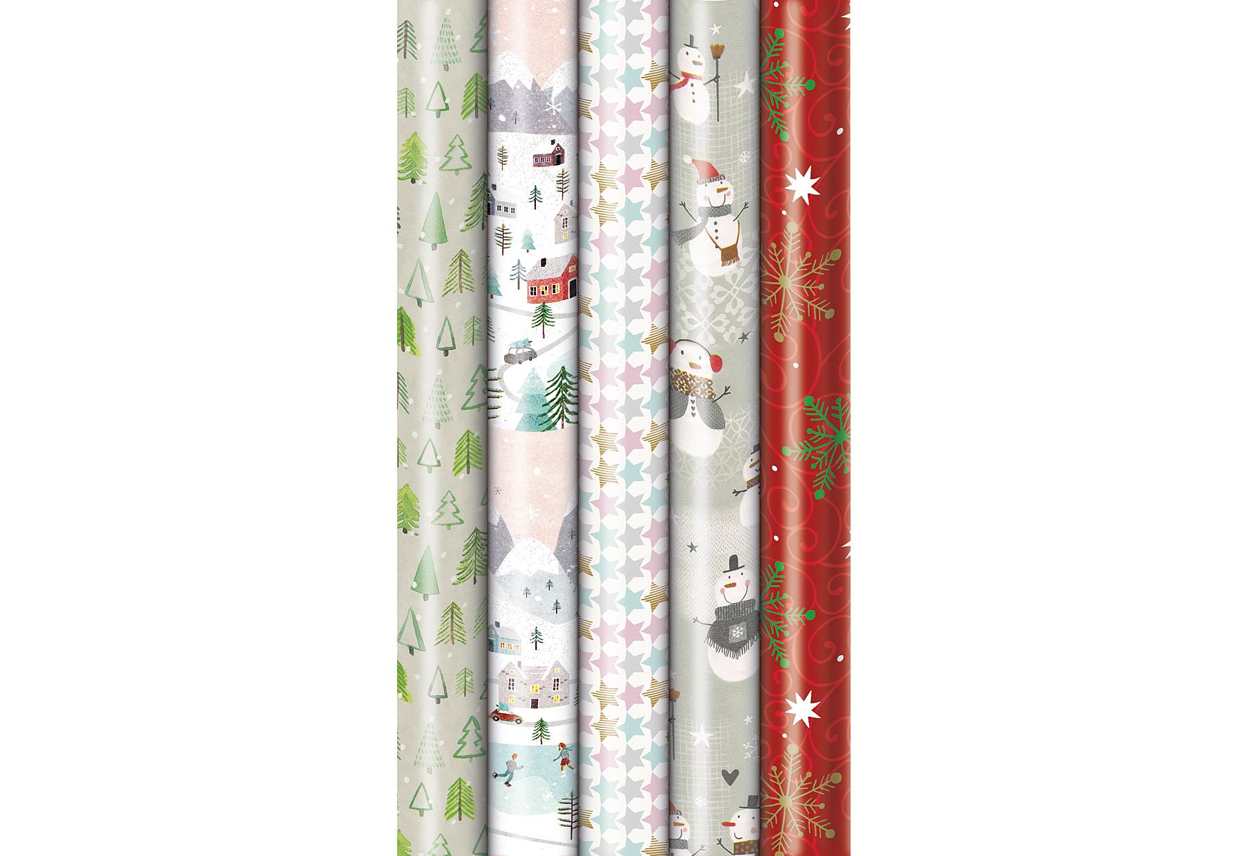 Weihnachts-Geschenkpapier-Röllchen 'Pure Green'