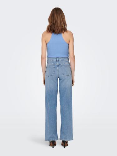 ONLMADISON BLUSH HW WIDE DNM CRO371