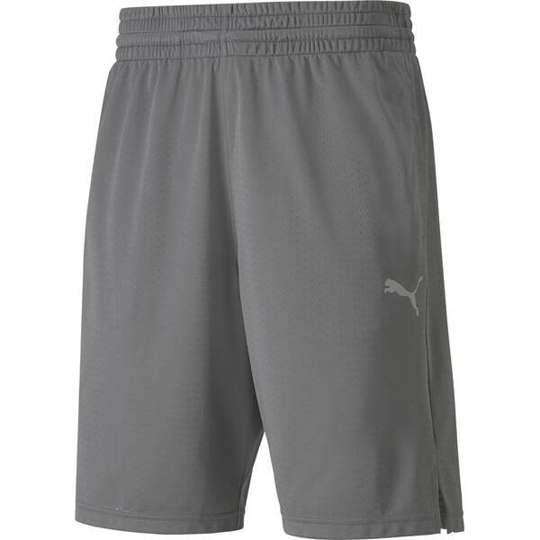 PUMA Herren Trainingsshorts Reactive Knit M in Grau