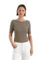 Gestreiftes T-Shirt regular Mehrfarbig XS