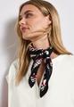 Split Neck Bluse in Unifarbe 36 - Off White