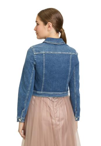 Jeansjacke Blau 38