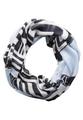 Gemusterter Loop Schal One size - Universal Blue