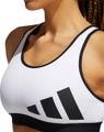 adidas Damen Believe This Medium-Support Workout Logo Sport-BH XS in Schwarz