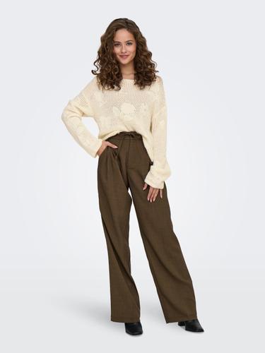ONLSTACY LS O-NECK CC KNT M Normal geschnitten - Birch