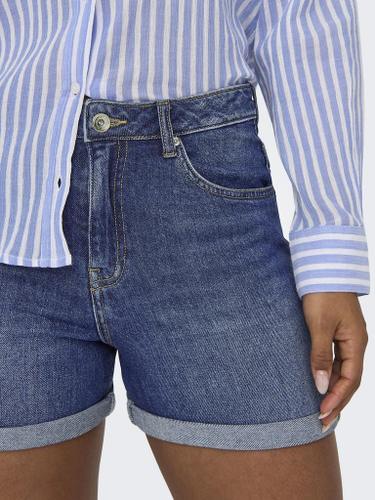 ONLJOSEPHINE STRETCH SHORTS DNM AZG NOOS XL Normal geschnitten - Medium Blue Denim