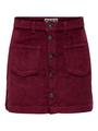ONLAMAZING GLOBAL HW CORD SKIRT PNT NOOS S - Tawny Port
