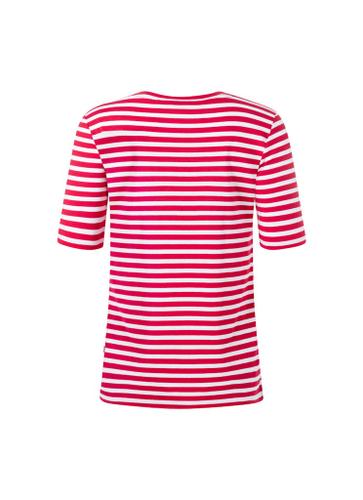 T-Shirt Rundhals 1/2 Arm Rot
