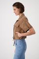 Jacke mit Pattentaschen 36 - Brandy