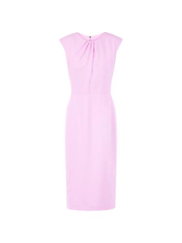 Tailliertes Kleid mit Faltendetail 42 - Pink Tulle