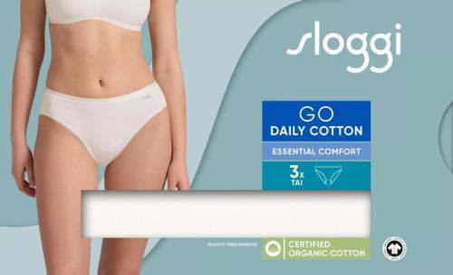 sloggi GO Daily Cotton Tai 3P Weiß M