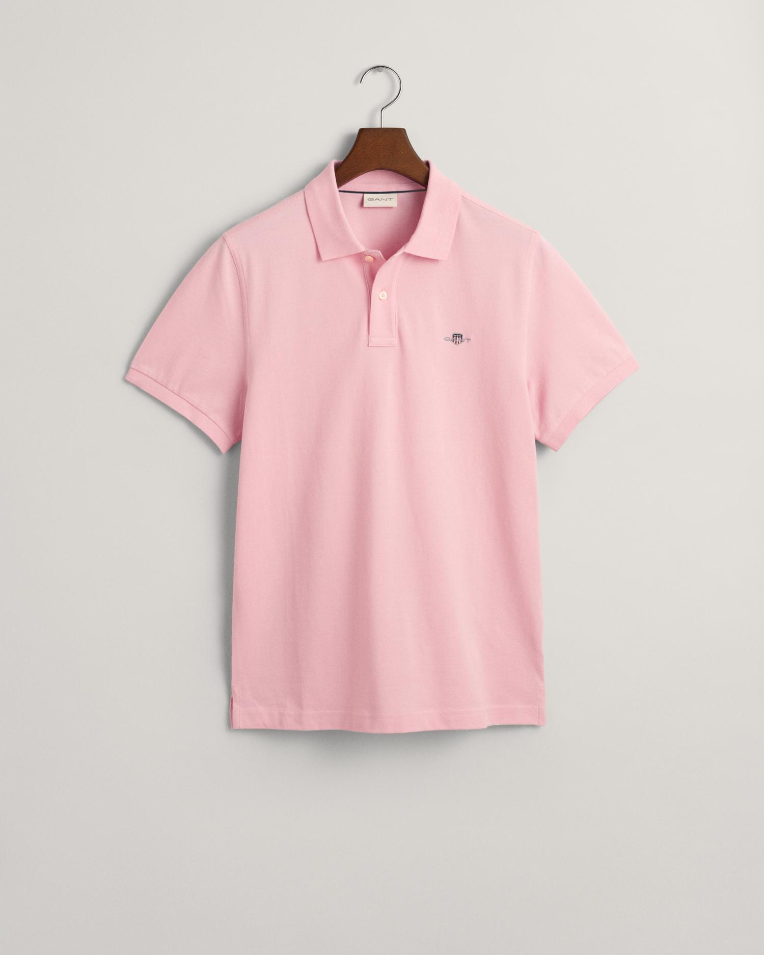 Regular Fit Archive Shield Piqué Poloshirt M - Light Pink