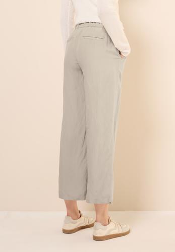 Wide Leg Hose aus Leinenmix L/7/8 Hosen - Pumice Beige