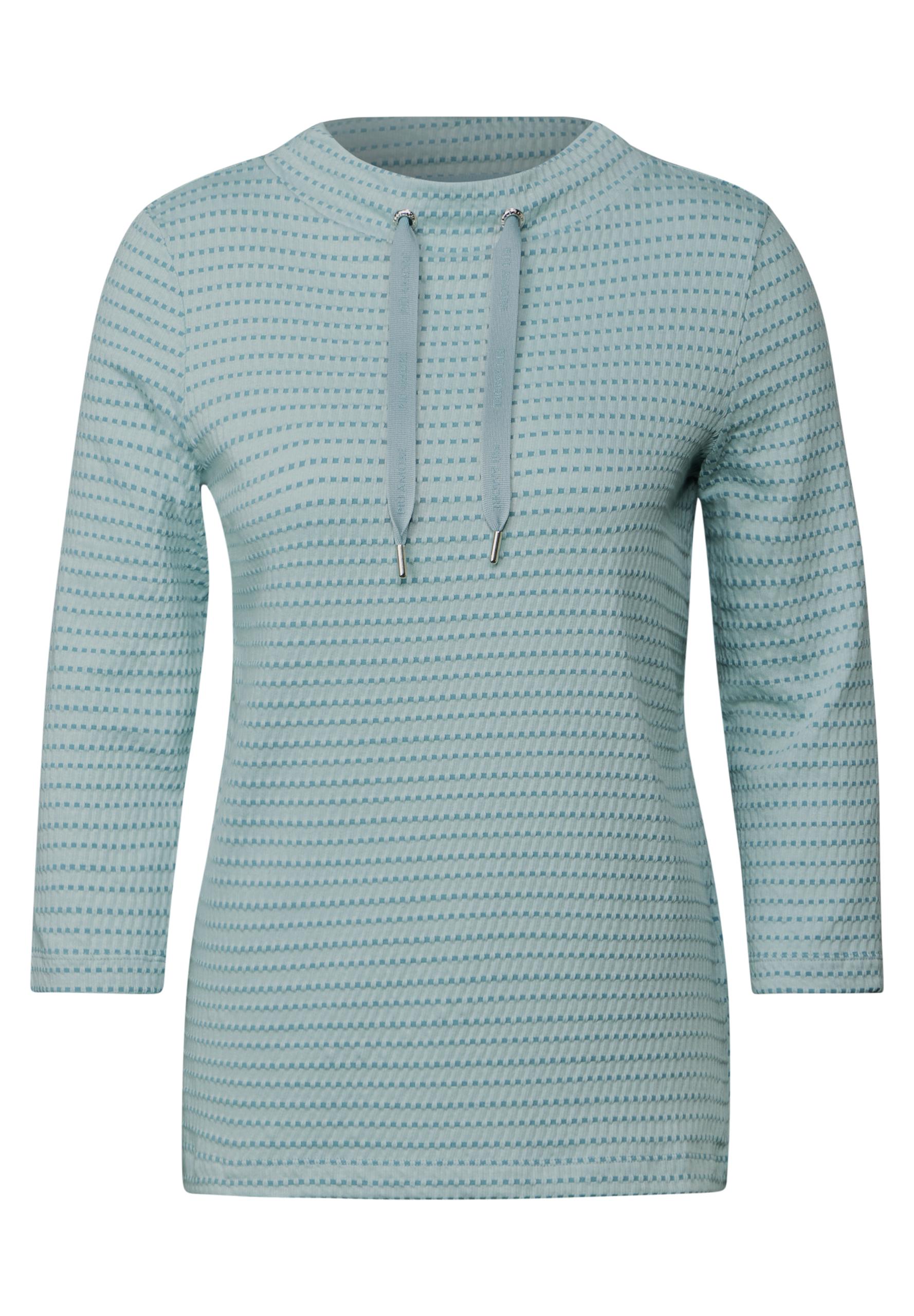 Two-Tone Strukturshirt XXL - Cool Salvia Green