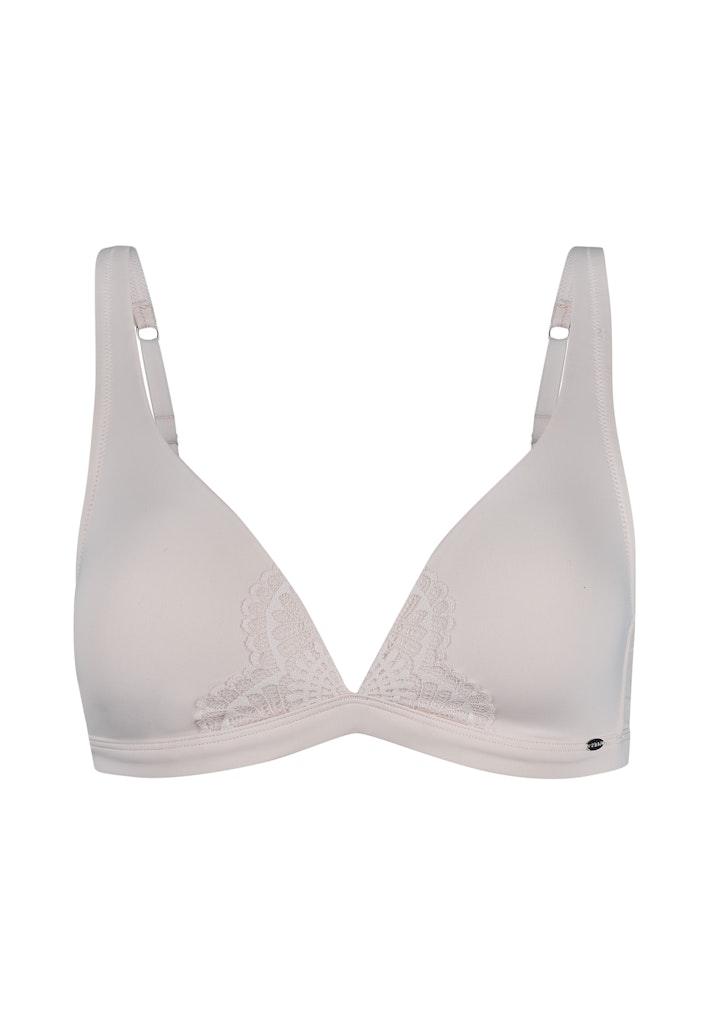 Skiny Damen Triangel gepaddet Micrornaments Weiß 70 C