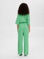 SLFVIVA 2/4 LONG LINEN JUMPSUIT NOOS 40 - Absinthe Green