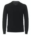 Pullover mit V-Ausschnitt uni 004430 3XL - Schwarz