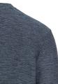 Henley Langarmshirt aus einem Baumwollmix Blau XL