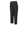 MAC JEANS - NORA, Pure linen 38/OL Wide Fit - Schwarz