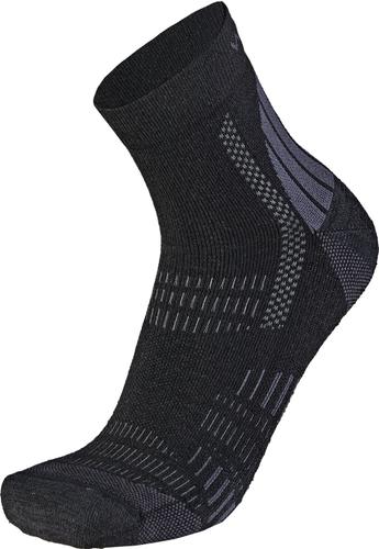 WAPITI Herren Socken Wandersocken S05 Merino Eco Mid 42-44 in Schwarz