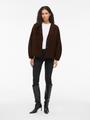 VIJUICE LOOSE L/S JACKET - NOOS 38 - Coffee Bean