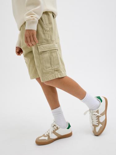 JPSTKARL JJAVERY CARGO SHORTS JNR 152 Locker geschnitten - Crockery