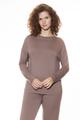 T-Shirt langarm L - Milk`n Coffee