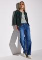 Silk-Look Jacke Grün 40