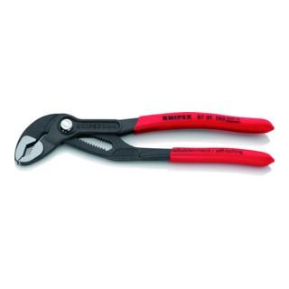 KNIPEX 87 01 180 Cobra® Hightech-Wasserpumpenzange grau atramentiert 180 mm