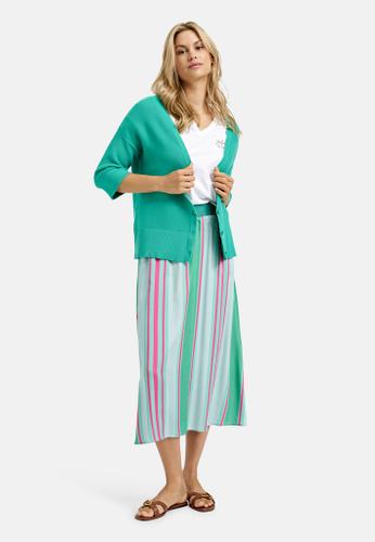 3/4 sleeve cardigan Grün S