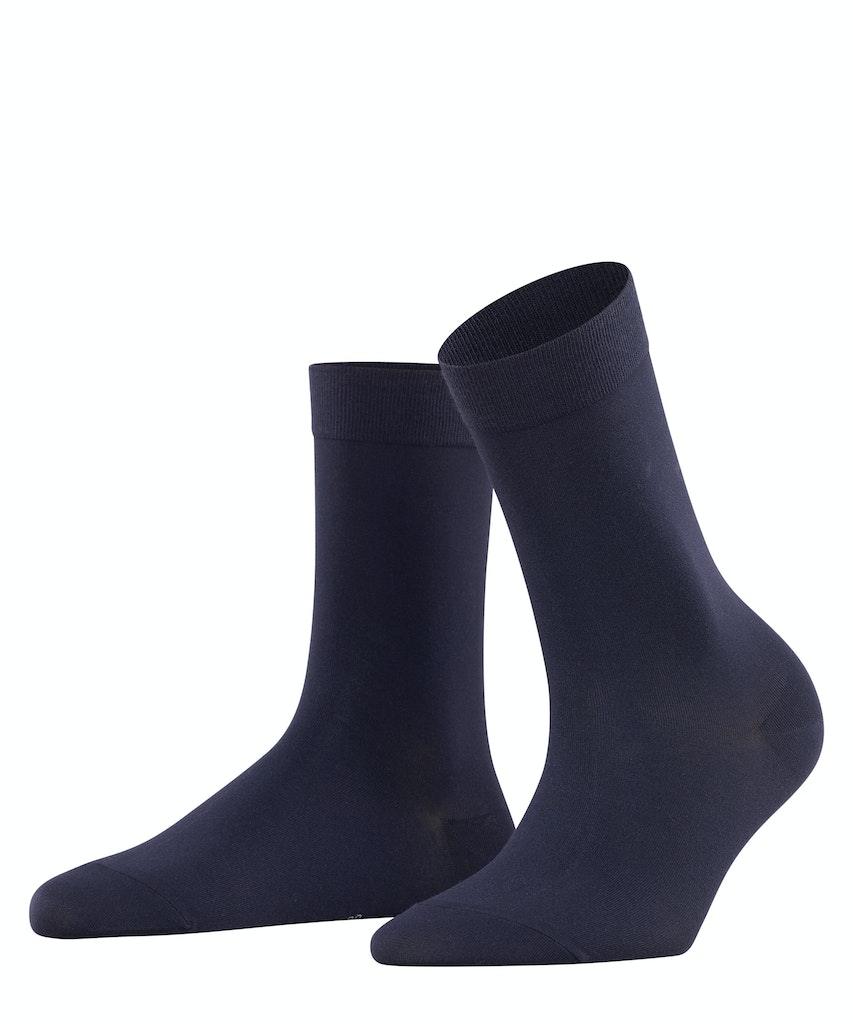 FALKE Cotton Touch Damen Blau 39-42