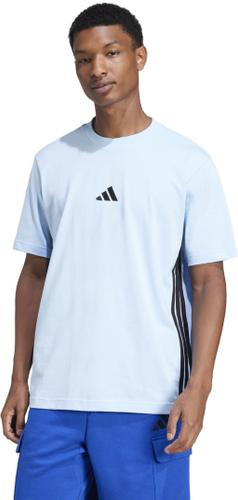 ADIDAS Herren Shirt Essentials 3-Streifen Single Jersey S in Weiß