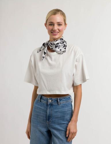 Nicki Seide Bandana Grau OS