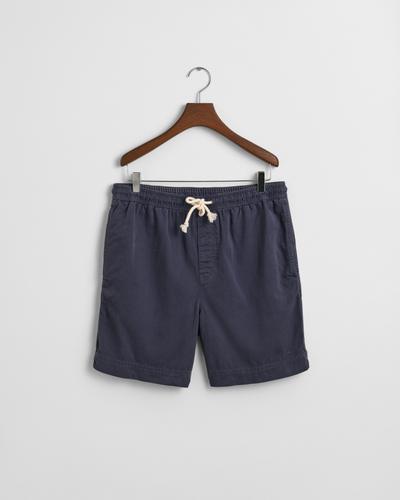 Sunfaded Regular Fit Shorts mit Kordelzug M - Evening Blue