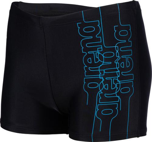 ARENA Kinder Badehose BOY'S SWIM SHORT GRAPHIC 164 in Schwarz