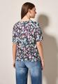 Shirt mit Burn-Out-Muster L - Vanilla White
