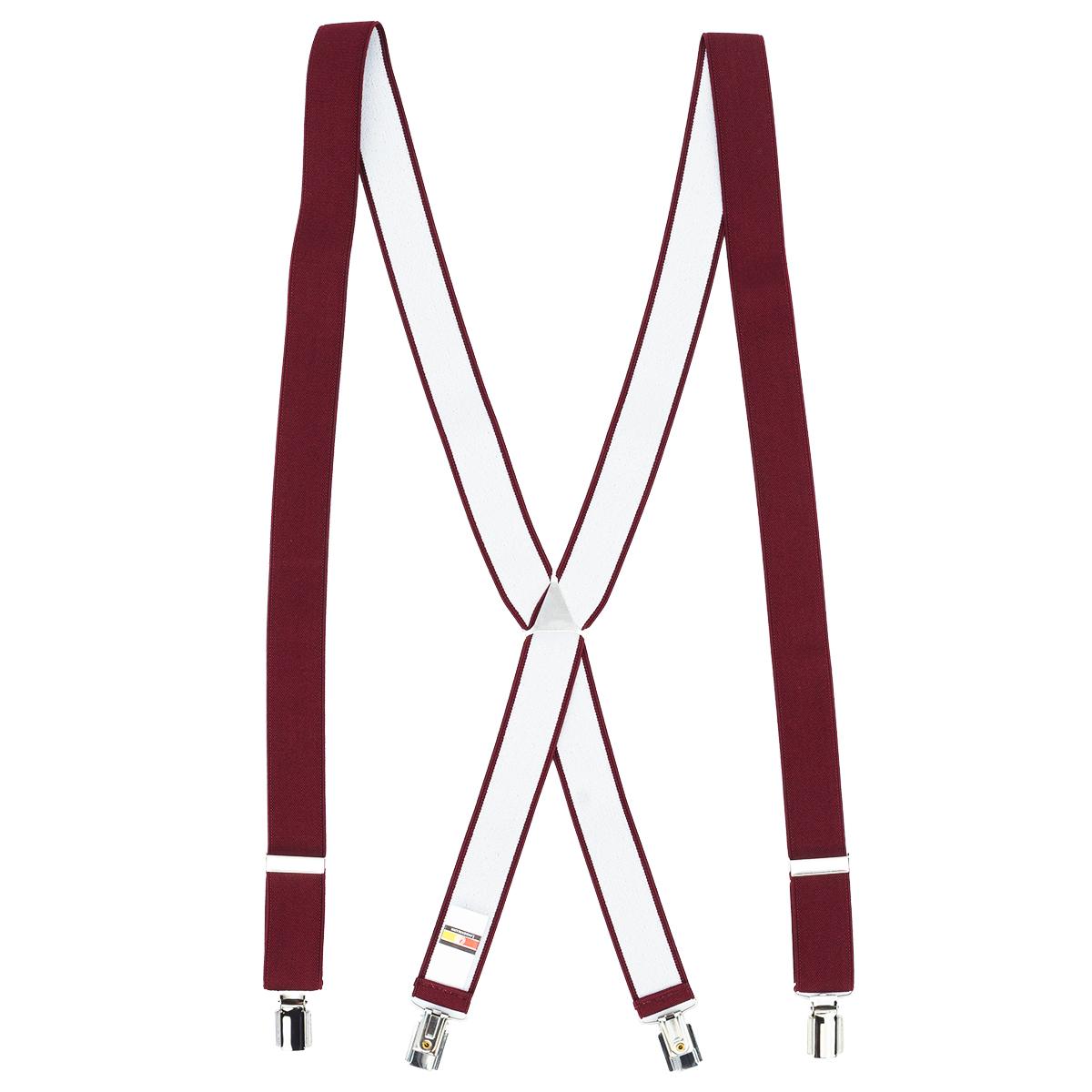 Hosenträger LINDENMANN X-Form 120 - Bodeaux