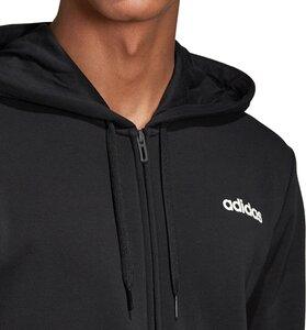 ADIDAS Herren Kapuzensweat Essentials Linear French Terry S in Schwarz