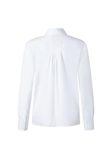 Bluse 1/1 Arm Weiß