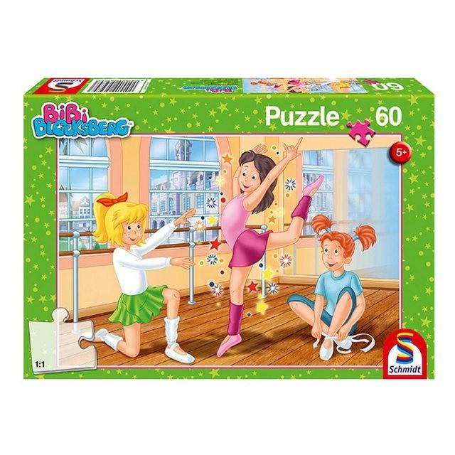 Schmidt Spiele Puzzle »Bibi Blocksberg In der Ballettschule 60 Teile«, Puzzleteile