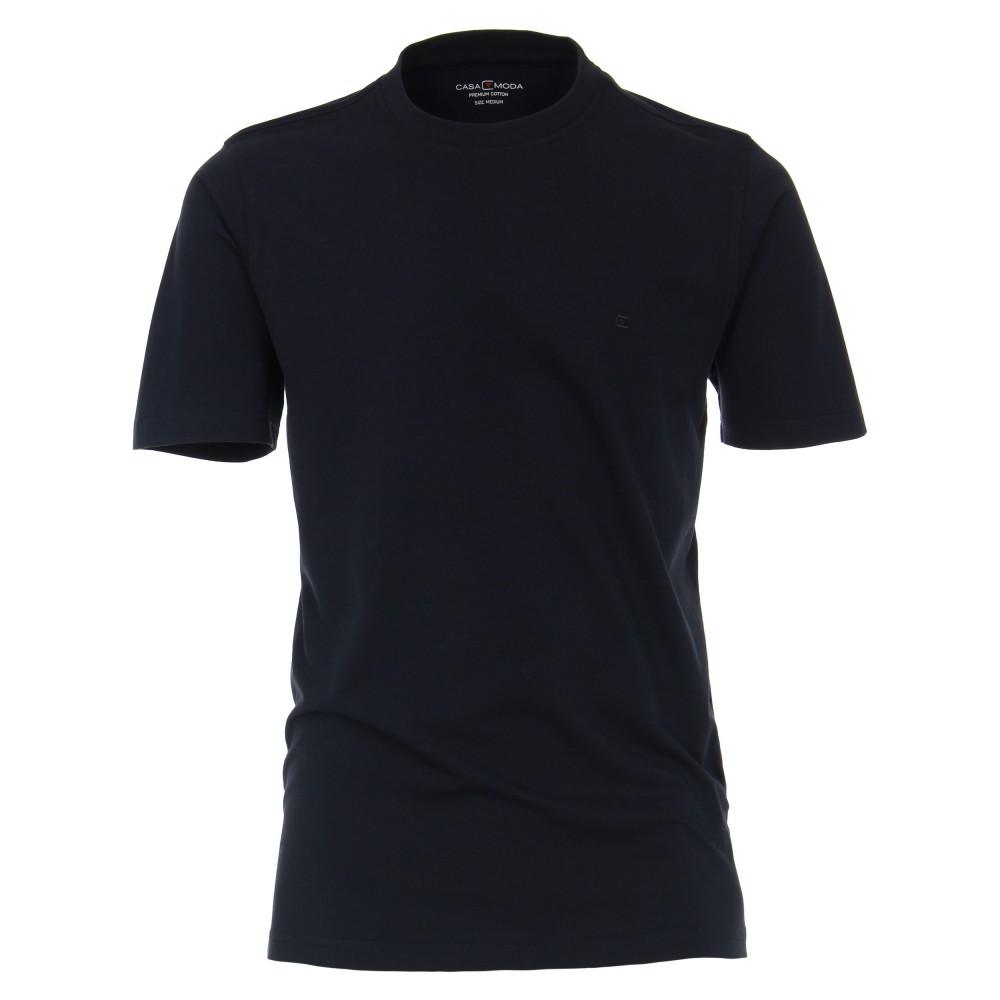 T-Shirt uni 004200 M - Blau