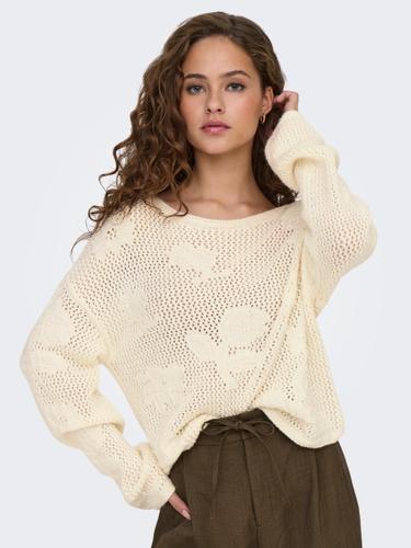 ONLSTACY LS O-NECK CC KNT M Normal geschnitten - Birch