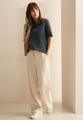 Basic Rippstruktur T-Shirt L - Slate Khaki