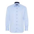 Cover Shirt Twill Langarm 41/Langarm - 65cm MODERN FIT - Hellblau
