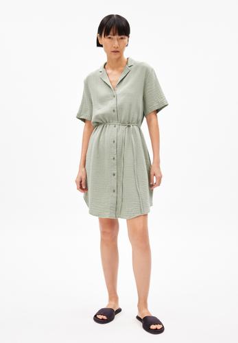 MABELAA MUSSELIN XS Relaxed Fit - Seagreen