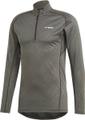 adidas TERREX Herren TRACEROCKER 1/2 ZIP LONGSLEEVE M in Grau