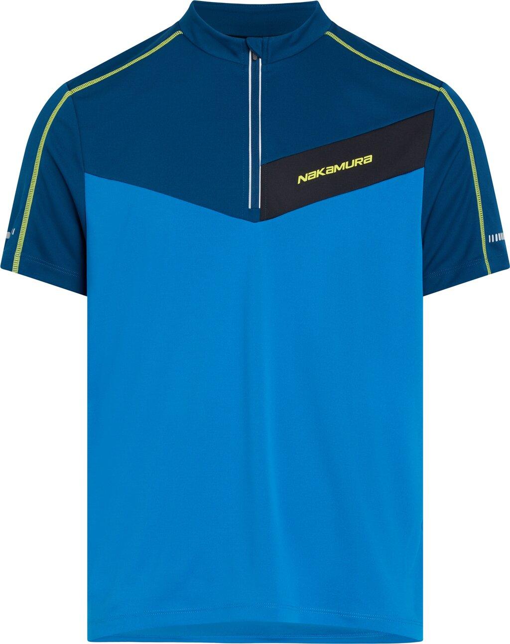 NAKAMURA Herren Shirt He.-Fahrrad-Trikot Nacero M L in Blau