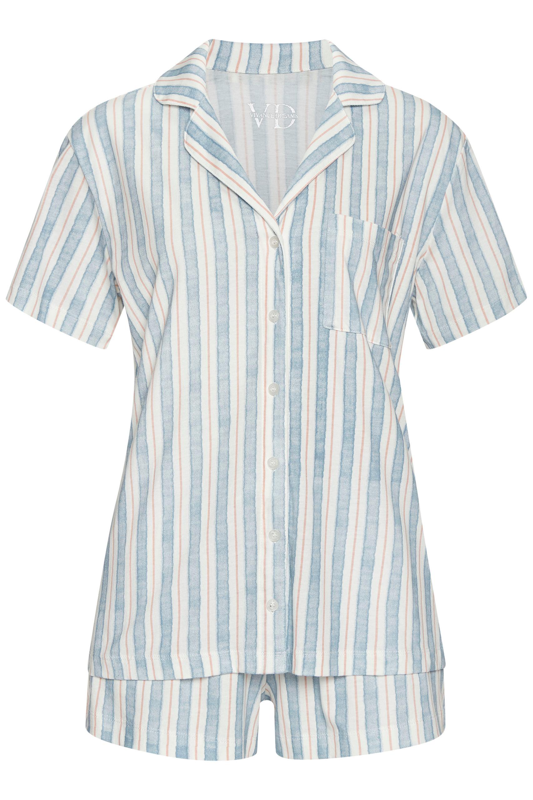 vivance dreams VD cosy world shorty 32/34 - Stripes Aop