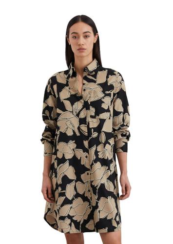 Print-Kleid relaxed 36 Relaxed Fit - Multi