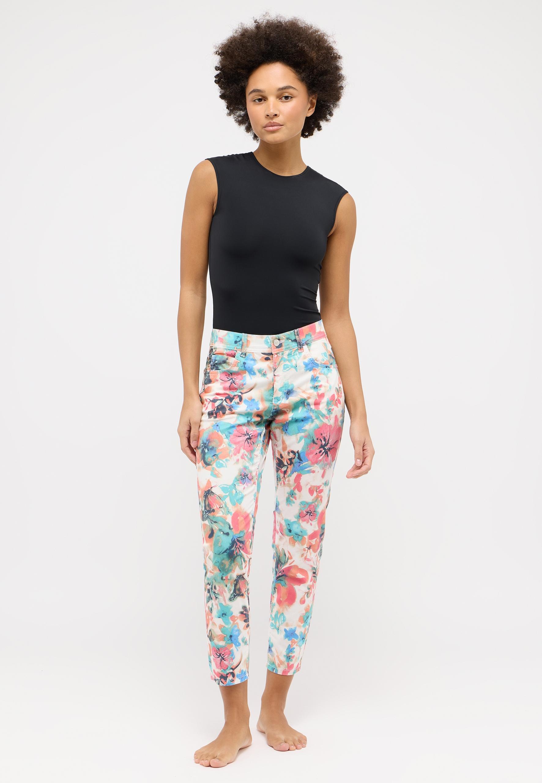 ORNELLA 36 7/8 SLIM FIT - Aquatic Green